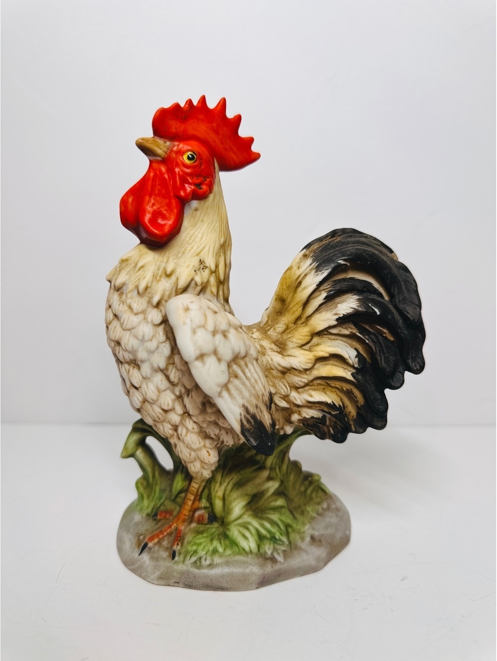 Vintage Homco Ceramic Rooster Figurine #1446